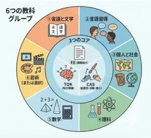 国際バカロレアの教科についてのアイキャッチ画像
